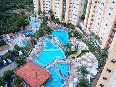 Ecologic Park ap 2 quartos para 7 pessoas 1park aquático 10 piscinas termais Caldas Novas Esterno foto