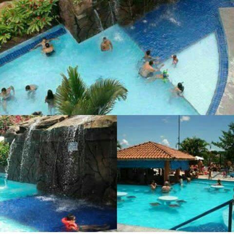 Ecologic Park ap 2 quartos para 7 pessoas 1park aquático 10 piscinas termais Caldas Novas Esterno foto